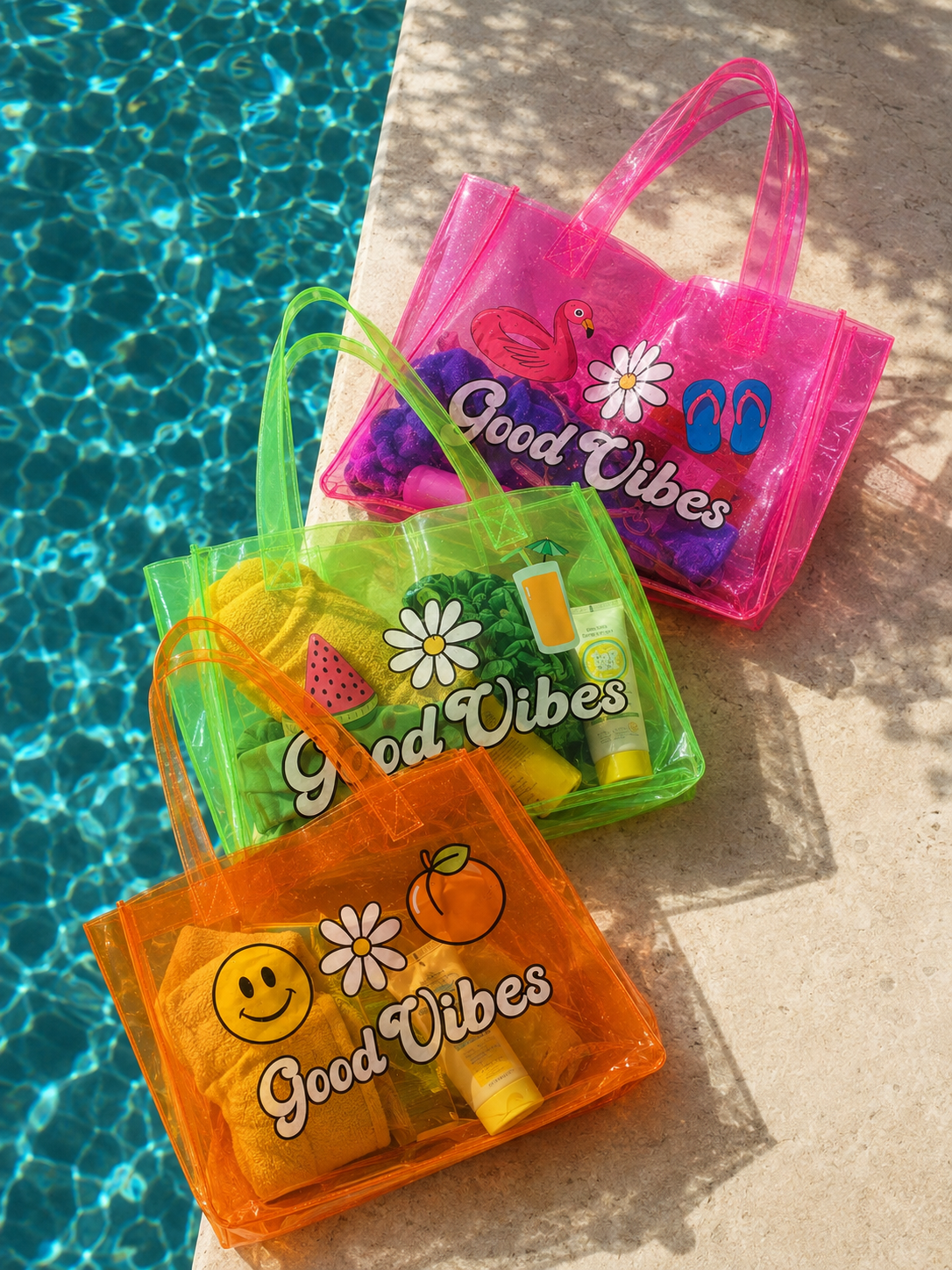 Flami Good Vibes totes group