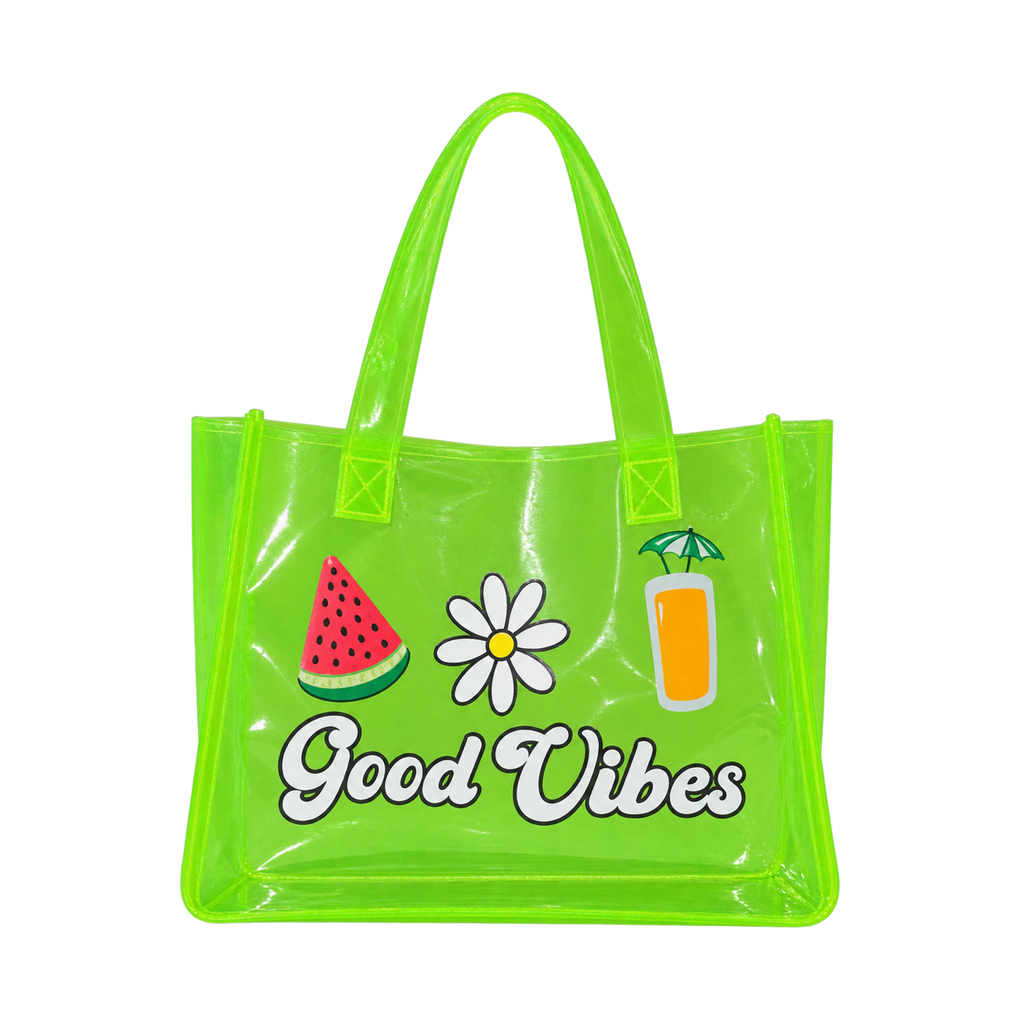 Flami Tote — Neon Green