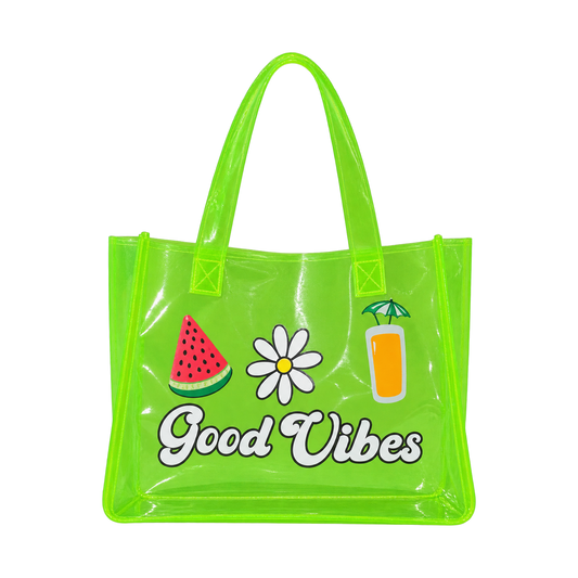 Flami Tote — Neon Green