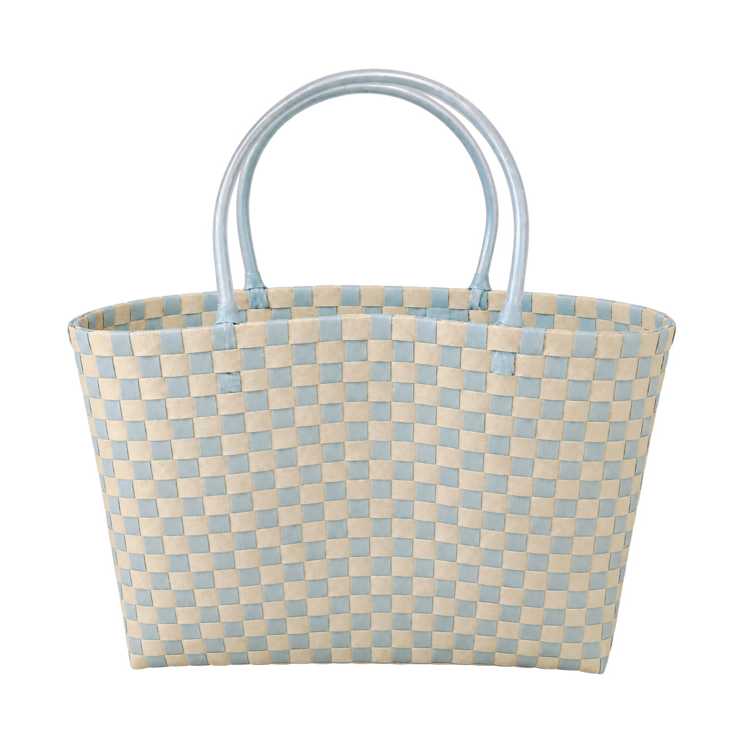 Pixel Tote — Baby Blue
