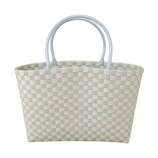 Pixel Tote — Baby Blue