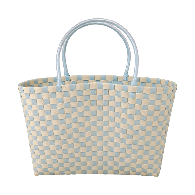 Pixel Tote — Baby Blue