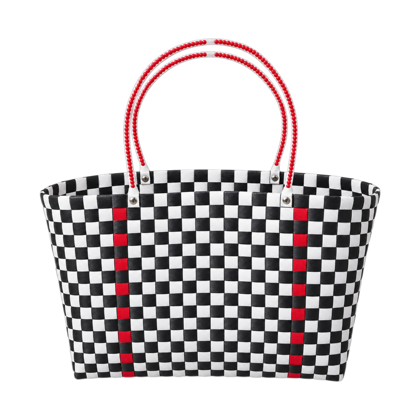LESAC Pixel Tote Black & White