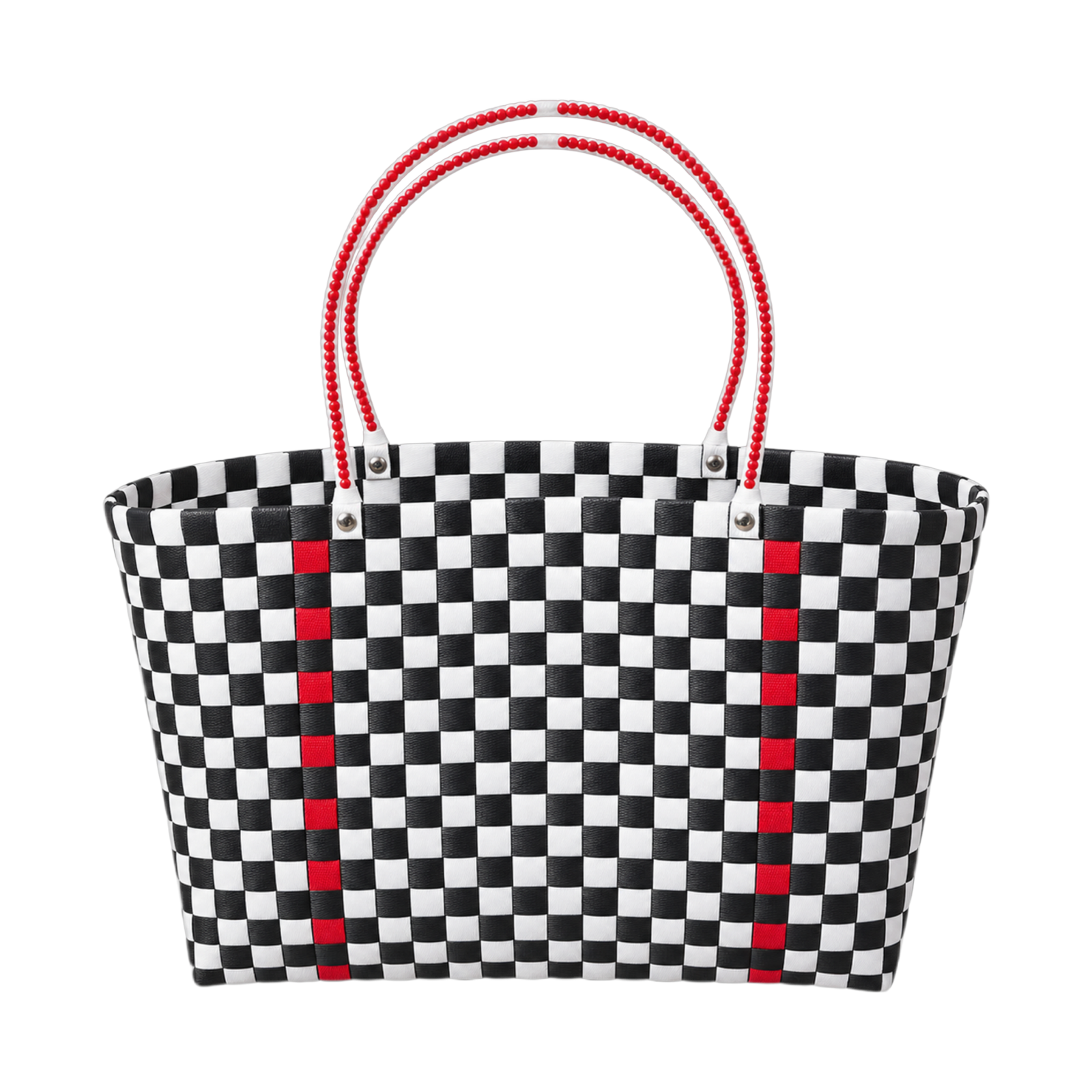 LESAC Pixel Tote Black & White