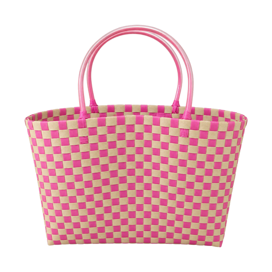 Pixel Tote — Hot Pink
