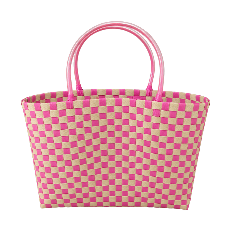 Pixel Tote — Hot Pink