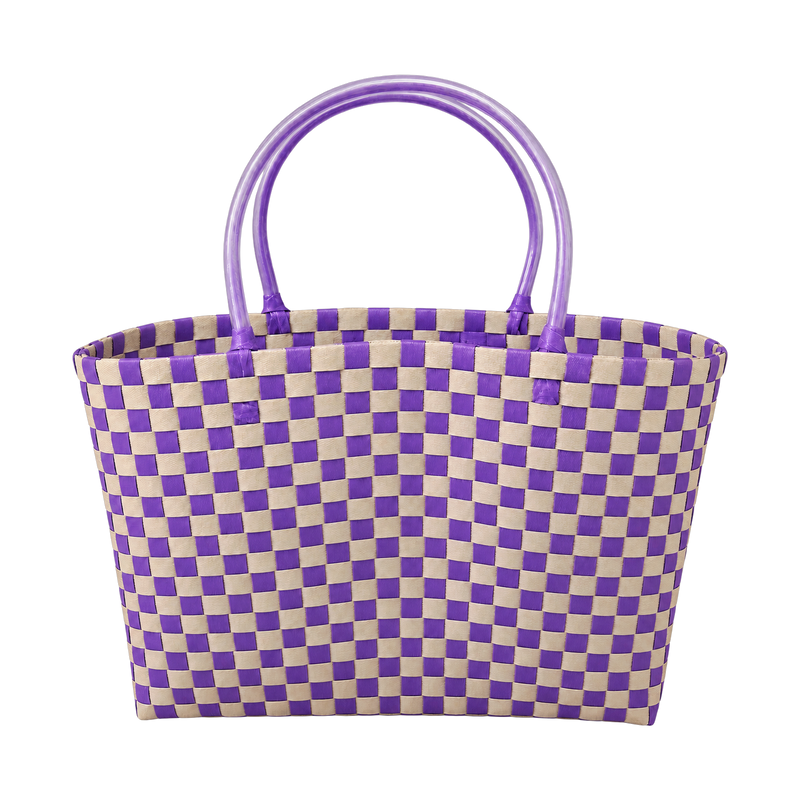 Pixel Tote — Purple